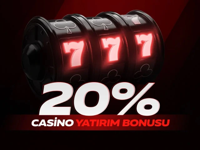 %20 Casino Yatırım Bonusu