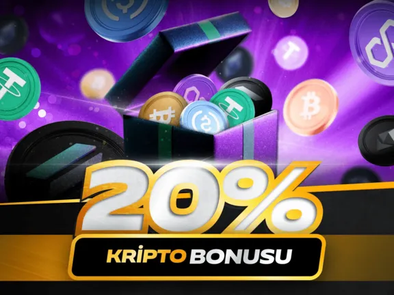 %20 Kripto Bonusu